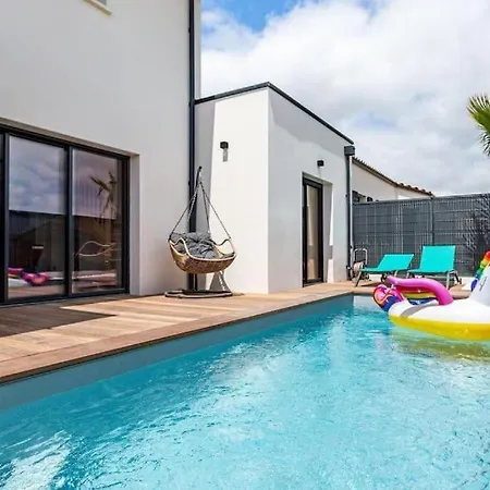 Villa Avec Piscine Proche Plages Vaux-sur-Mer Exterior foto