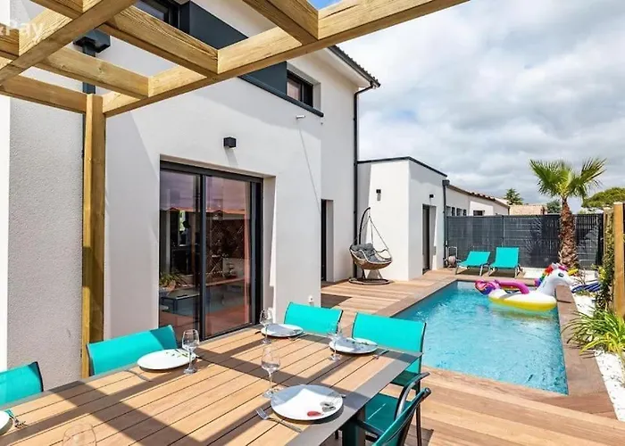 Villa Avec Piscine Proche Plages